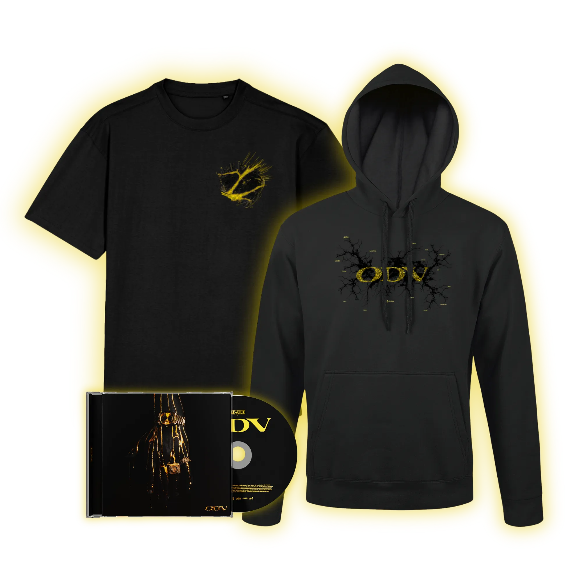 PACK HOODIE + T-SHIRT + CD
