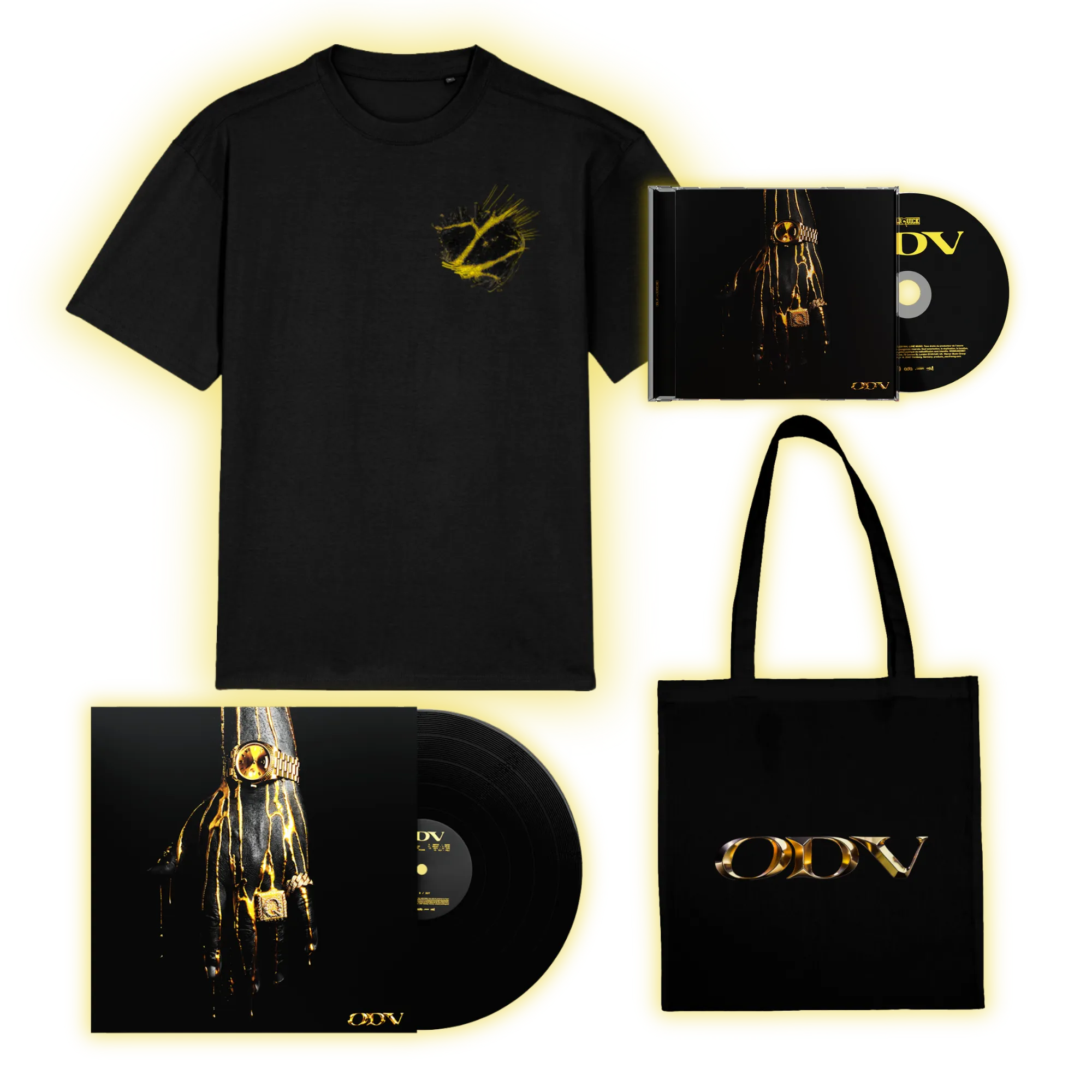 PACK T-SHIRT + VINYLE + CD + SAC