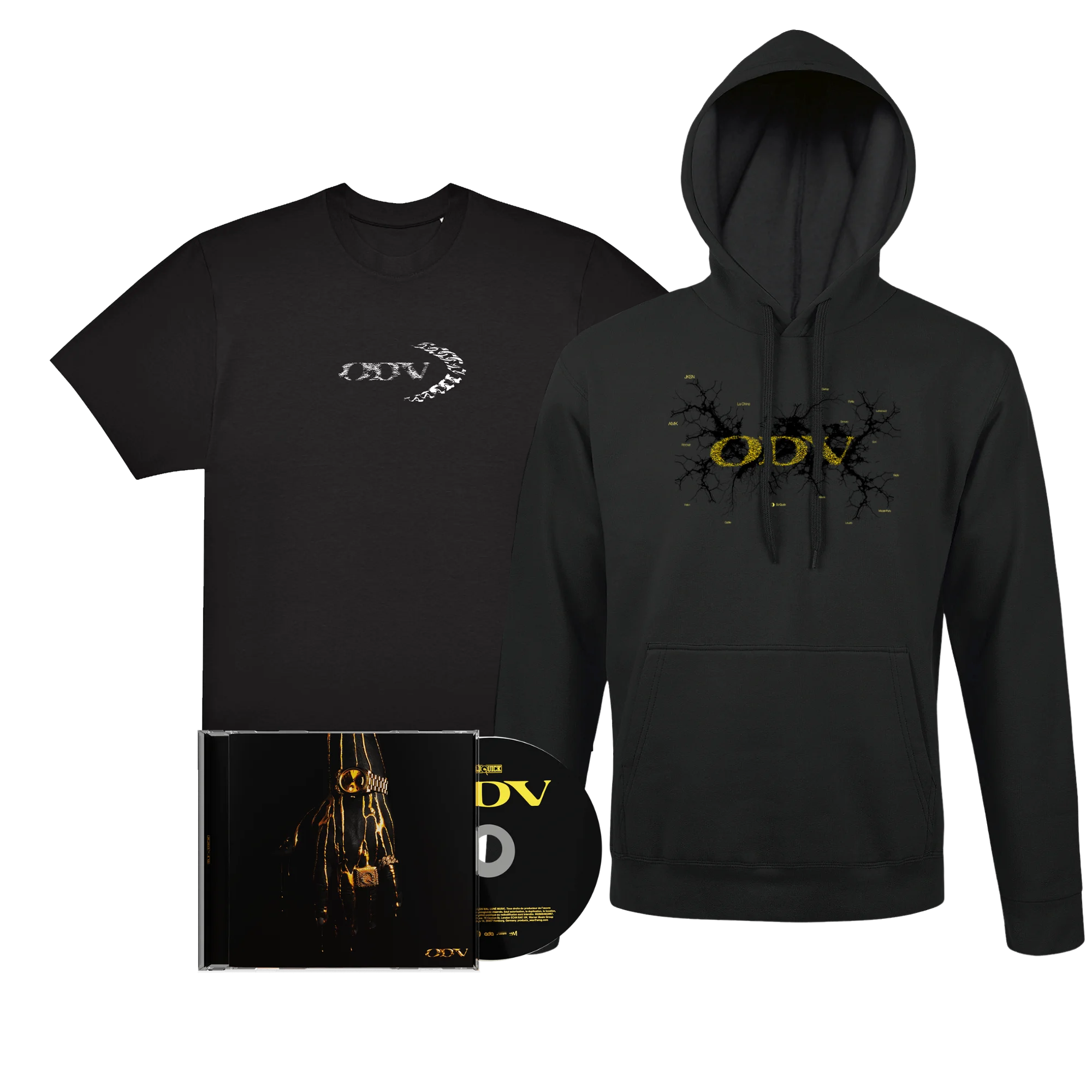 PACK HOODIE + T-SHIRT + CD